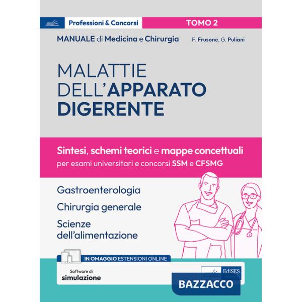 Manuale di medicina e chirurgia. Con espansione online. Con software di simulazione. Vol. 2: Malattie dell'apparato digerente. S