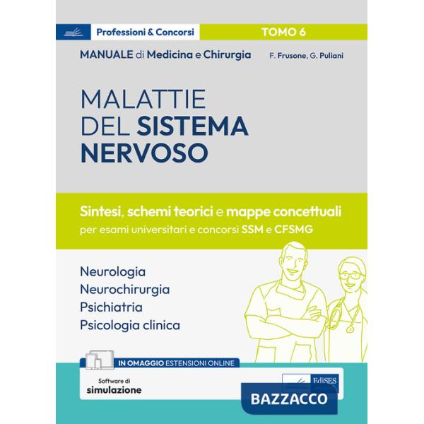 Manuale di medicina e chirurgia. Con espansione online. Con software di simulazione. Vol. 6: Malattie del sistema nervoso. Sinte