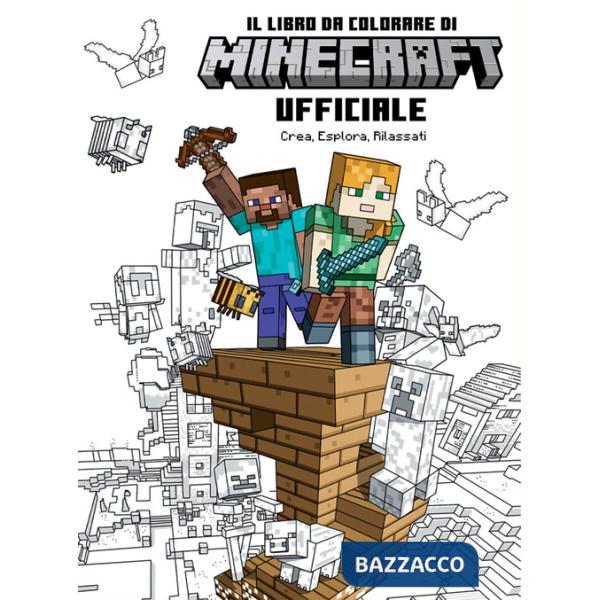 Minecraft. Il libro da colorare ufficiale. Crea, esplora, rilassati. Ediz. illustrata