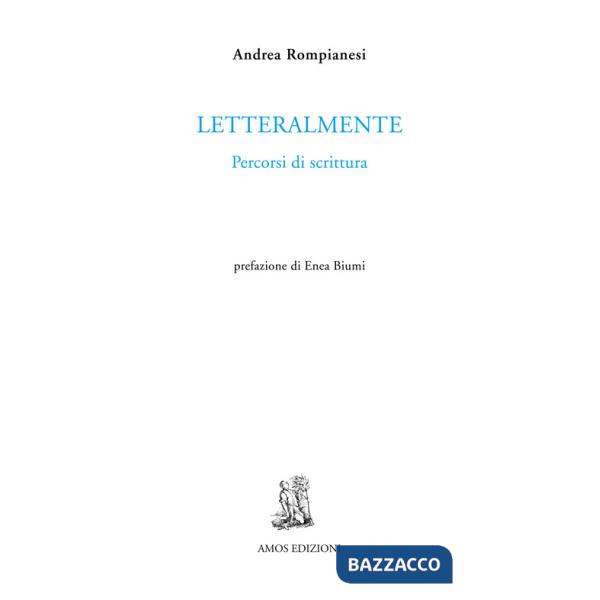 Letteralmente. Percorsi di scrittura