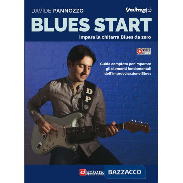 Blues start. Impara la chitarra Blues da zero. Con video online