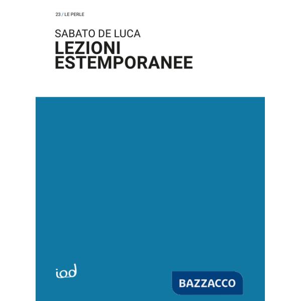 Lezioni estemporanee