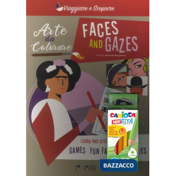 Faces and gazes. Arte da colorare