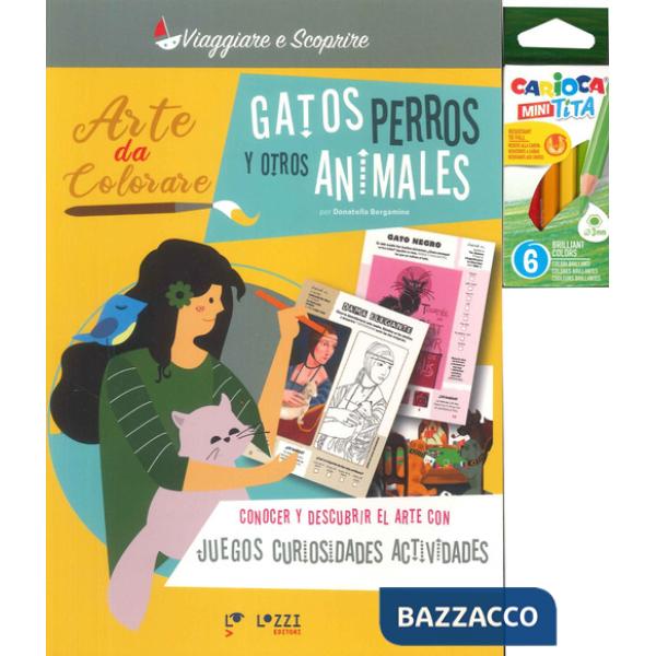 Gatos, perros y otros animales. Arte da colorare