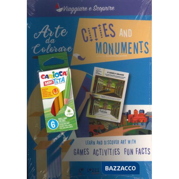 Cities and monuments. Arte da colorare