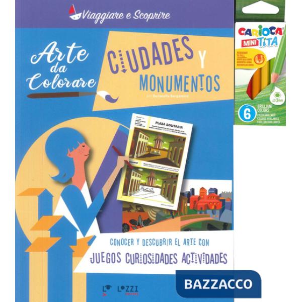 Ciudades y monumentos. Arte da colorare