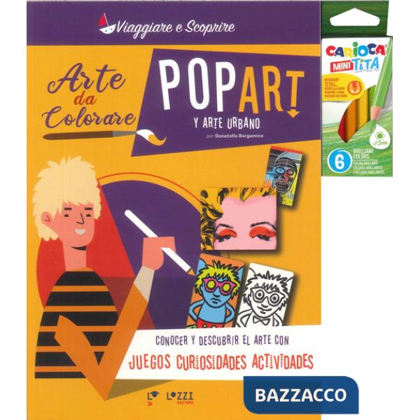 Pop art y arte urbano. Arte da colorare