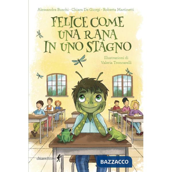 Felice come una rana in uno stagno