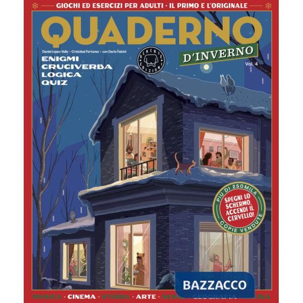 Quaderno di inverno. Giochi ed esercizi per adulti. Vol. 4
