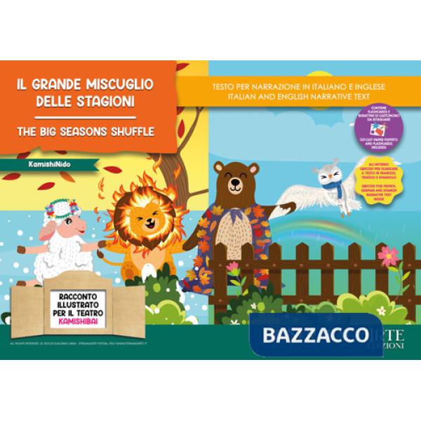 Grande miscuglio delle stagioni. Storia kamishibai. Ediz. italiana e inglese. Con QR code per traduzioni (FR/DE/ES) e materiali 