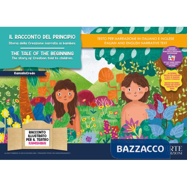 Racconto del principio: storia della creazione narrata ai bambini. Storia kamishibai. Ediz. italiana e inglese. Con QR code per 