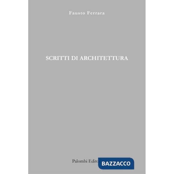 Scritti di architettura