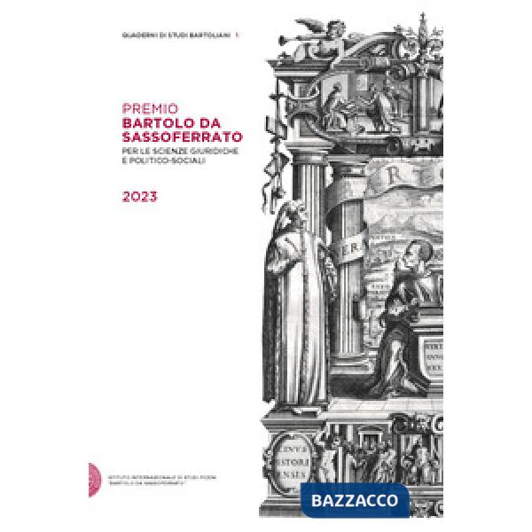 Premio Bartolo da Sassoferrato per le scienze giuridiche e politico-sociali 2023