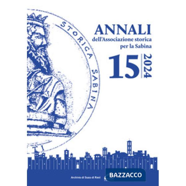 Annali dell'Associazione storica per la Sabina