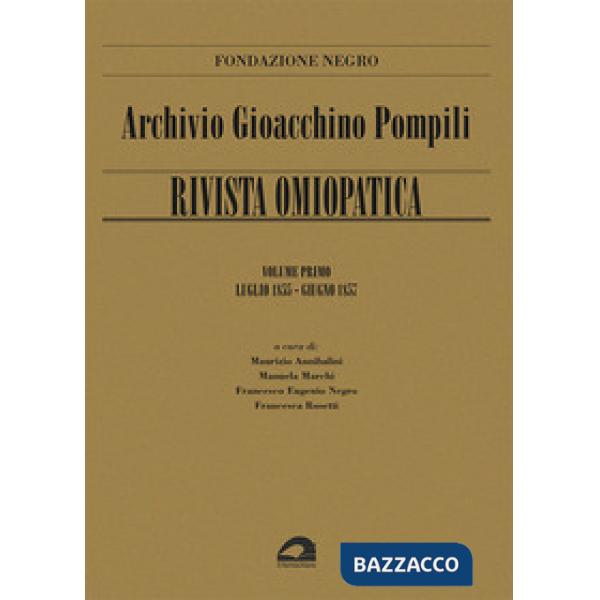 Archivio Gioacchino Pompili. Rivista omiopatica