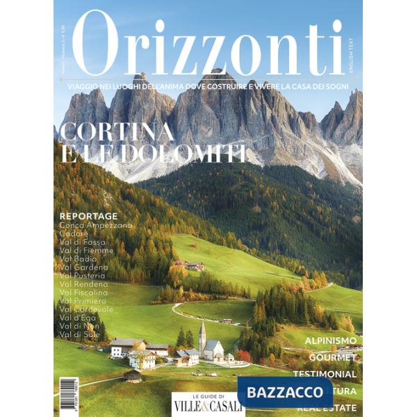 Orizzonti (2024). Ediz. a colori. Vol. 2: Cortina e le Dolomiti