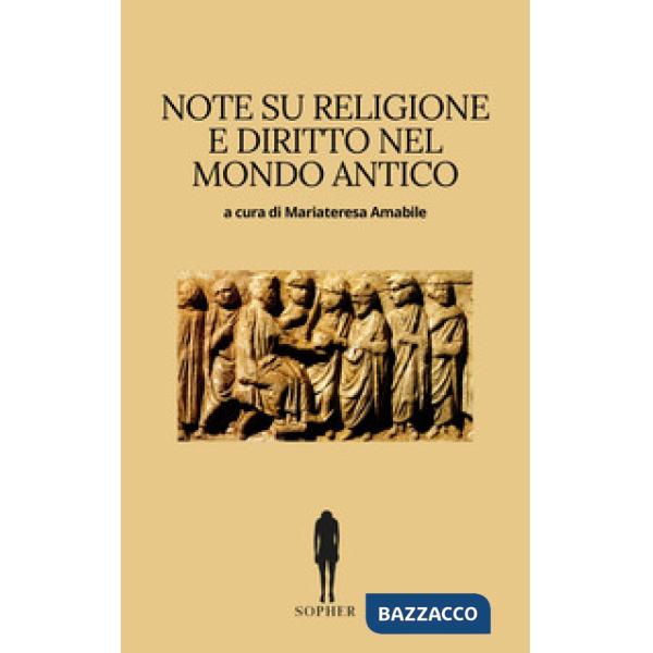Note su religione e diritto nel mondo antico