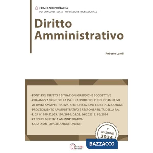Diritto amministrativo. Per concorsi pubblici, Corsi di aggiornamento e Corsi di formazione (PNRR)