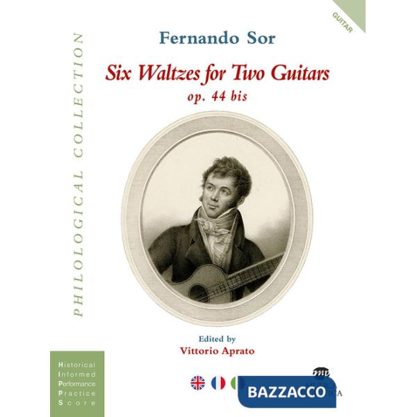 Six waltzes for two guitars. Ediz. italiana, inglese e francese