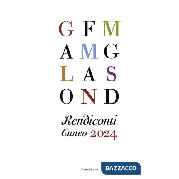 Rendiconti. Cuneo 2024