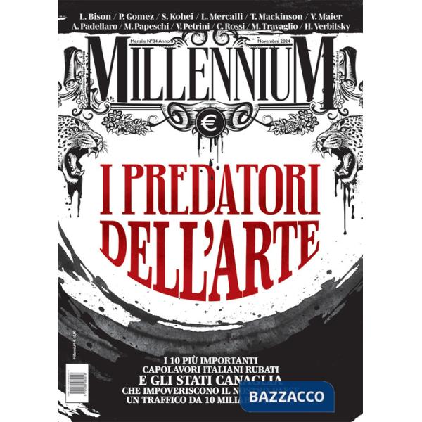 MillenniuM (2024). Vol. 84: I predatori dell'arte