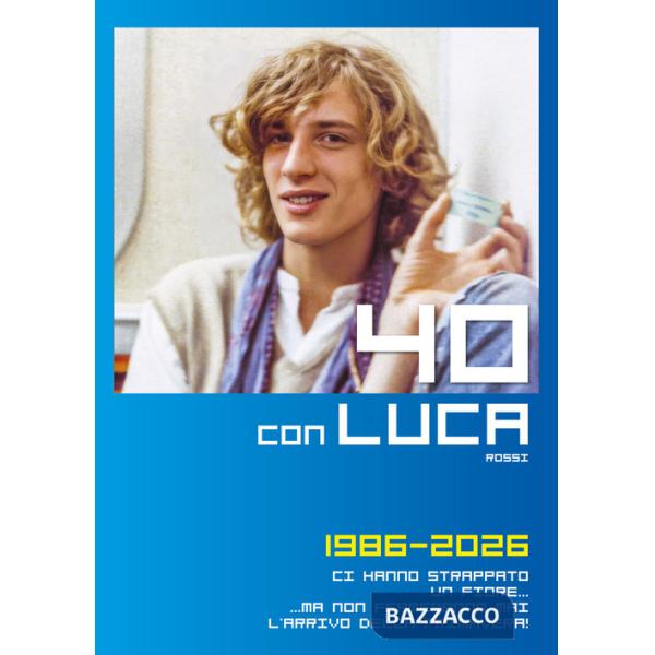 40 con Luca Rossi 1986-2026. Ci hanno strappato un fiore... Ma non fermeranno mai l'arrivo della primavera!