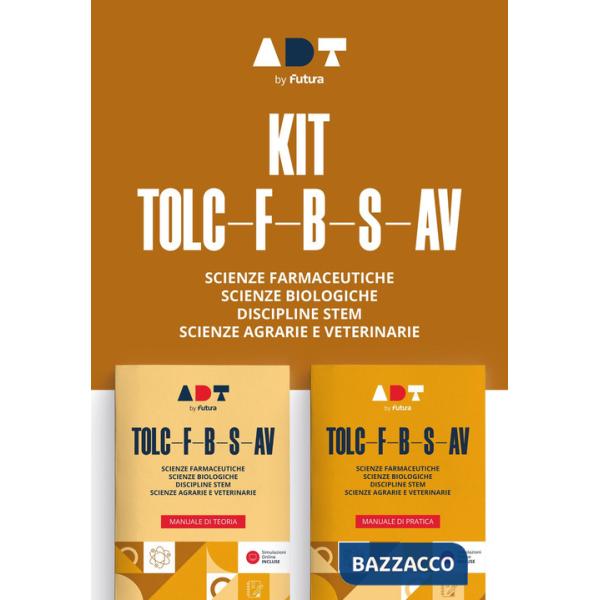 Accademia dei Test. TOLC-F-B-S-AV. Kit di preparazione. Con simulazioni online