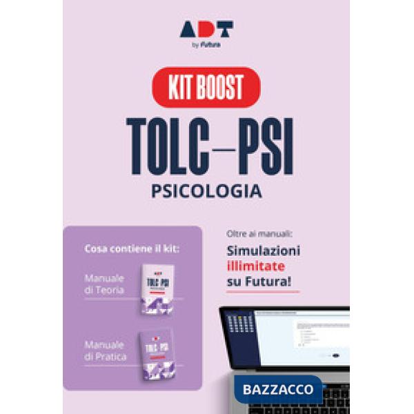 Accademia dei test. TOLC-PSI. Psicologia. Kit boost