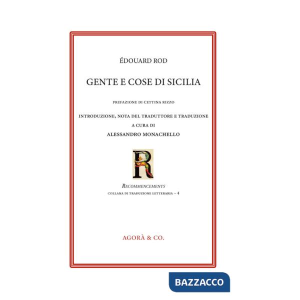 Gente e cose di Sicilia. Ediz. italiana e francese