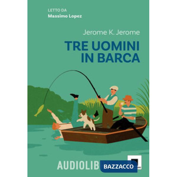 Tre uomini in barca. Con QR Code