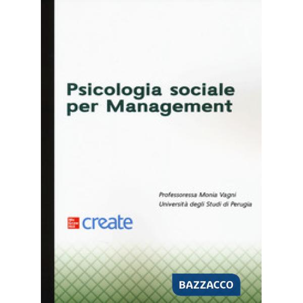Psicologia sociale per management